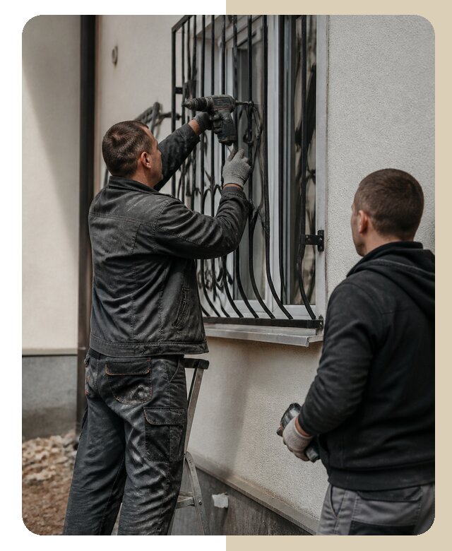 Установка наружных решеток в Таганроге от 4989 р. | ДвериЛегко-Тгн